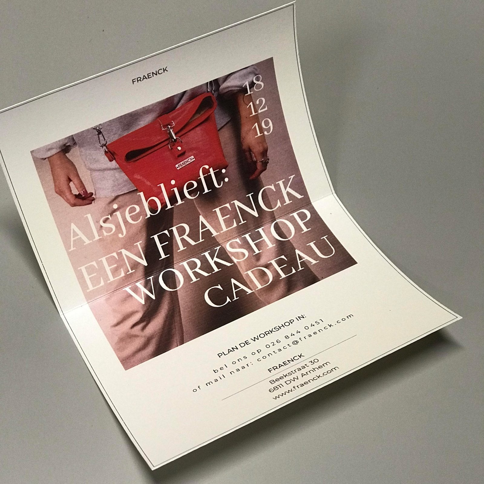 Workshop #1 | Accessoire - Fraenck